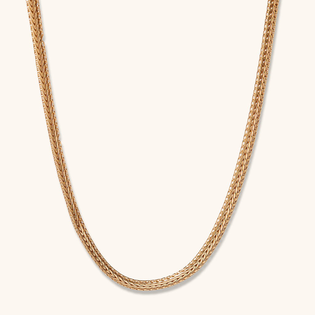 Dylan Braided Herringbone Chain – Lola & Tae
