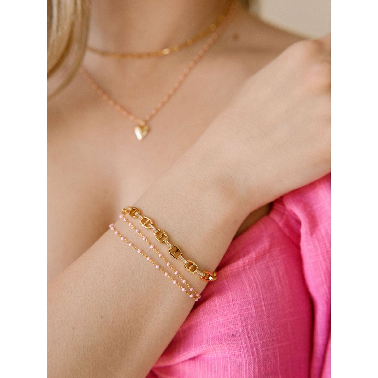 c*e様 neighborhood braiding bracelet 2個セッ Sweet Second Avenue Bracelet Set